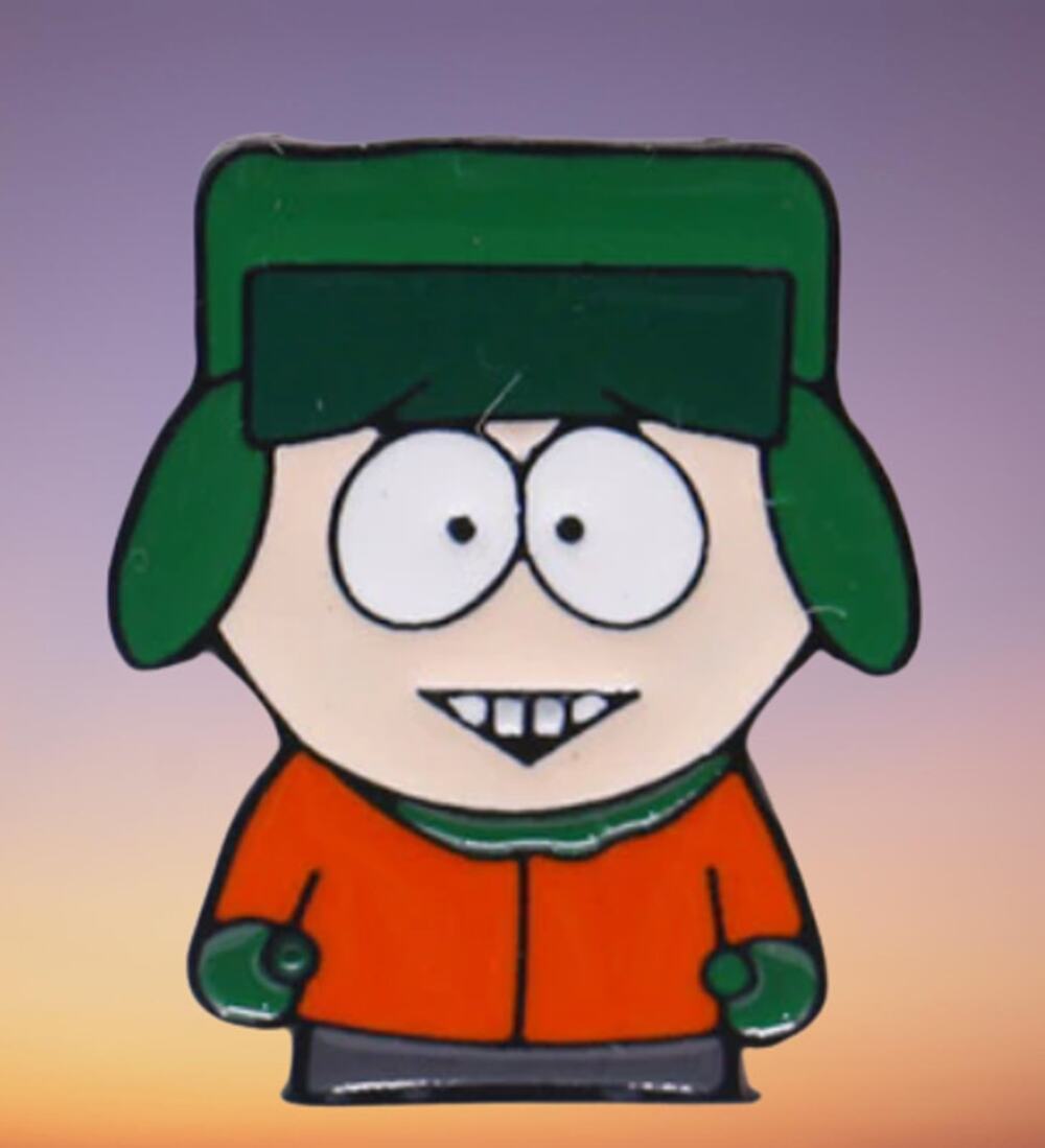 South Park Kyle Broflovski Comedy Central Enamel Pins 98-1